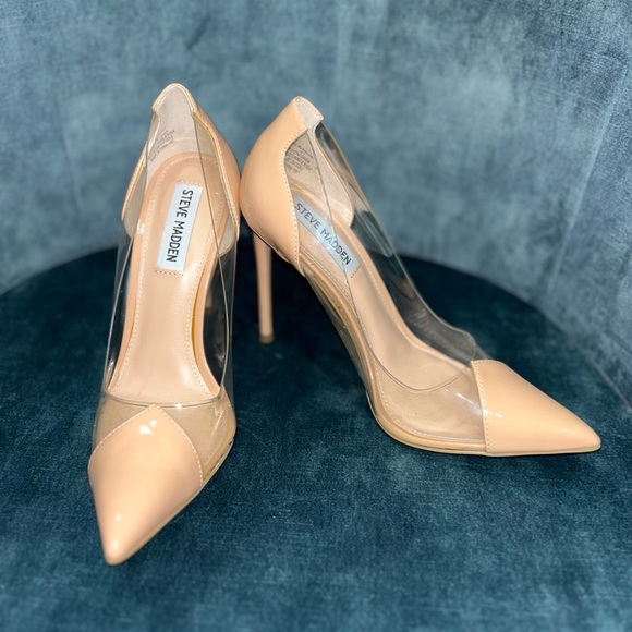 Steve Madden size 7 nude heel - Picture 3 of 4